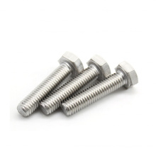 Titanium TI2 TC4 TI5 m2 m6 m9 m26 ASTM DIN933 931 Full Thread Hex Bolt and nut